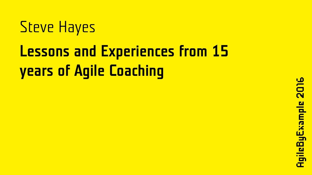 AgileByExample 2016 — nasza subiektywna relacja #2 AgileByExample 2016 baner