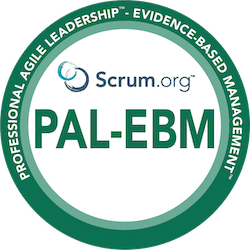 Professional Agile Leadership - Evidence-Based Management - PAL-EBM