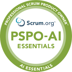 Professional Scrum Product Owner AI Essentials - PSPO-AIE