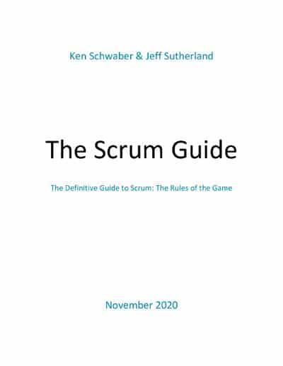 Przewodnik po Scrumie — Scrum Guide 2020 (wersja angielska)