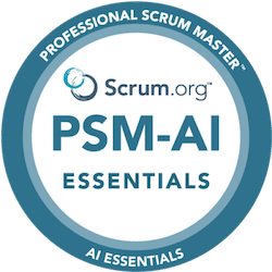 Professional Scrum Master AI Essentials - PSM-AIE logo